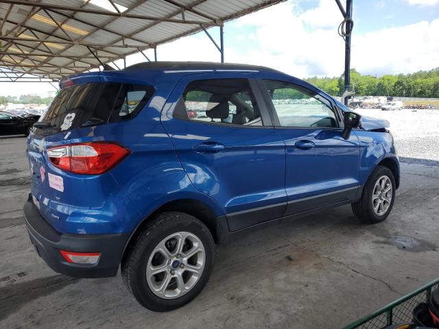 MAJ6S3GL1KC295316 - 2019 FORD ECOSPORT SE ლურჯი ფოტო 3