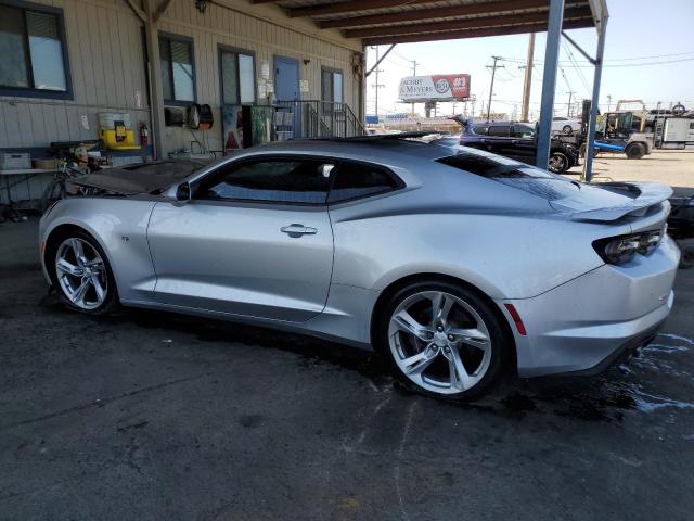 1G1FH1R77K0129986 - 2019 CHEVROLET CAMARO SS SILVER photo 2