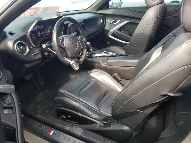 1G1FH1R77K0129986 - 2019 CHEVROLET CAMARO SS SILVER photo 7