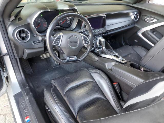 1G1FH1R77K0129986 - 2019 CHEVROLET CAMARO SS SILVER photo 8