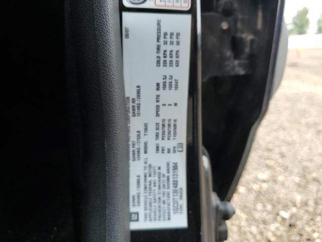 1GCDT13E488131984 - 2008 CHEVROLET COLORADO L BLACK photo 12