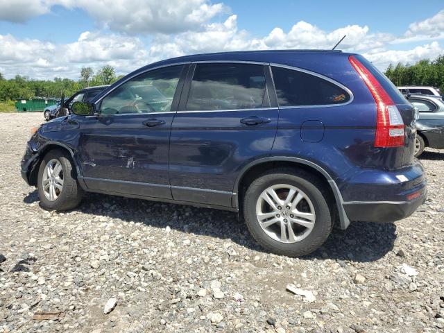 JHLRE4H79AC013866 - 2010 HONDA CR-V EXL BLUE photo 2