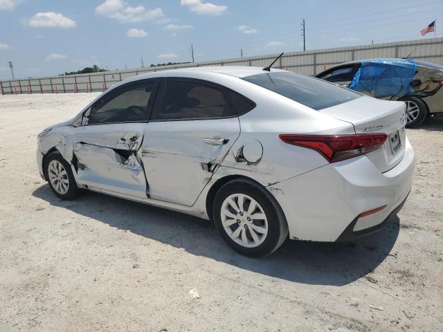 3KPC24A65ME132654 - 2021 HYUNDAI ACCENT SE SILVER photo 2