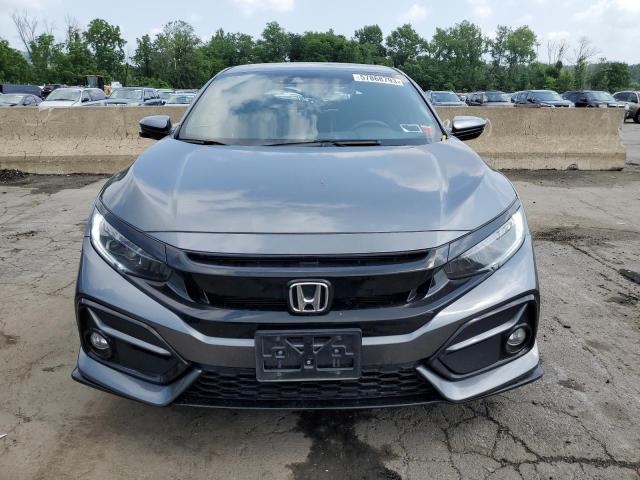 SHHFK7H94MU401492 - 2021 HONDA CIVIC SPORT TOURING GRAY photo 5