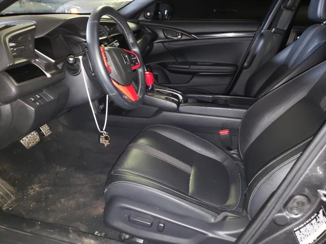 SHHFK7H94MU401492 - 2021 HONDA CIVIC SPORT TOURING GRAY photo 7