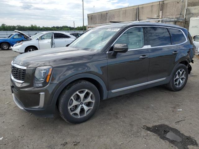 5XYP3DHC0NG238069 - 2022 KIA TELLURIDE EX BROWN photo 1