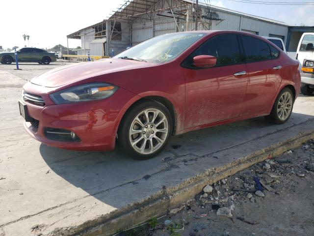 1C3CDFCH5DD323646 - 2013 DODGE DART LIMITED RED photo 1