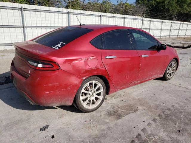 1C3CDFCH5DD323646 - 2013 DODGE DART LIMITED RED photo 3