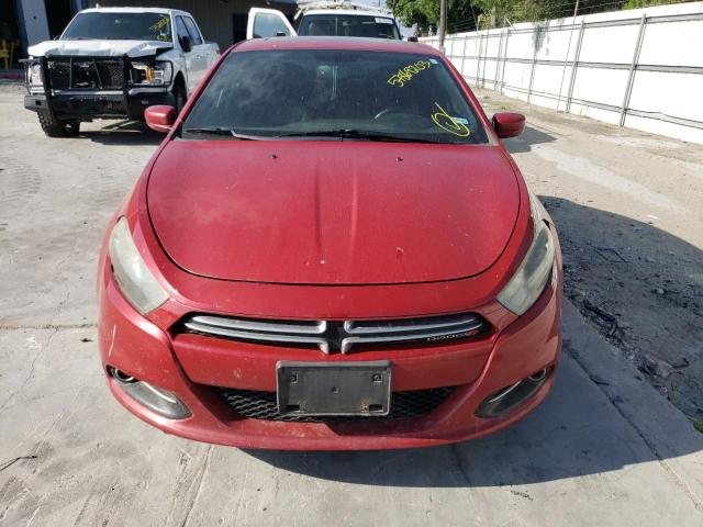 1C3CDFCH5DD323646 - 2013 DODGE DART LIMITED RED photo 5