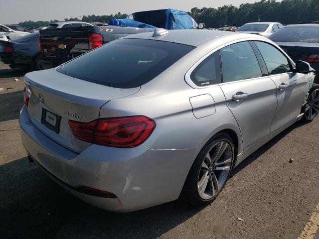 WBA4J1C58KBM13574 - 2019 BMW 430I GRAN COUPE SILVER photo 3