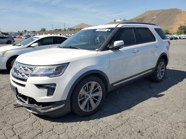 1FM5K7F85KGB16774 - 2019 FORD EXPLORER LIMITED WHITE photo 1