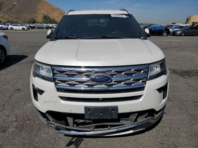 1FM5K7F85KGB16774 - 2019 FORD EXPLORER LIMITED WHITE photo 5