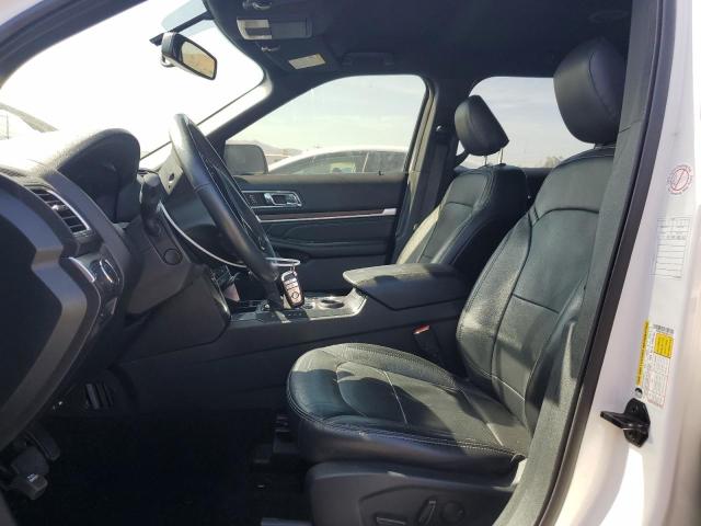 1FM5K7F85KGB16774 - 2019 FORD EXPLORER LIMITED WHITE photo 7