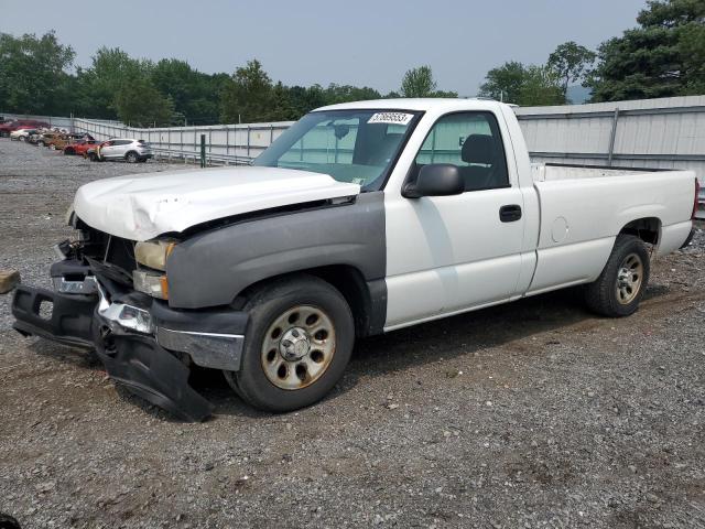 1GCEC14XX7Z149404 - 2007 CHEVROLET SILVERADO C1500 CLASSIC WHITE photo 1