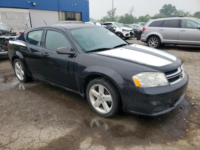 1C3CDZAB1DN535132 - 2013 DODGE AVENGER SE BLACK photo 4