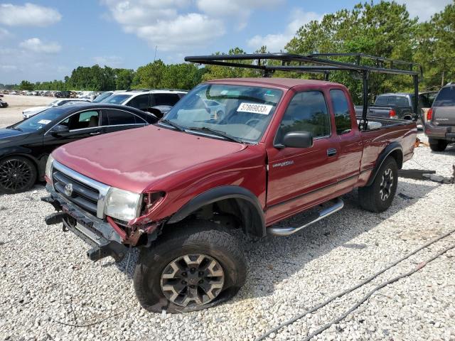 4TASM92N1WZ123686 - 1998 TOYOTA TACOMA XTRACAB PRERUNNER BURGUNDY photo 1