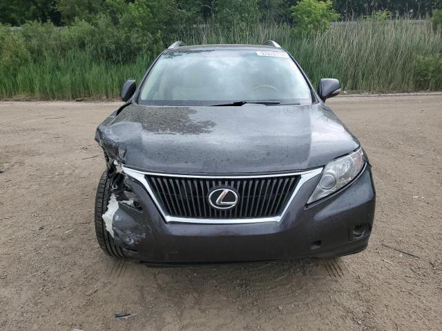 2T2BK1BA5AC017488 - 2010 LEXUS RX 350 GRAY photo 5