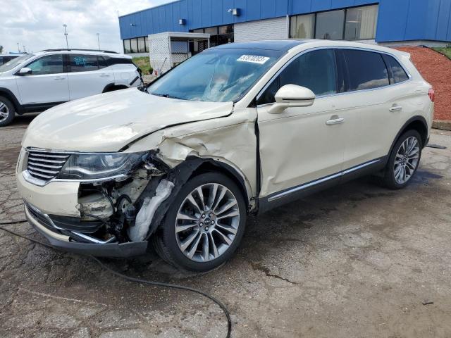 2LMTJ8LR1GBL71518 - 2016 LINCOLN MKX RESERVE CREAM photo 1