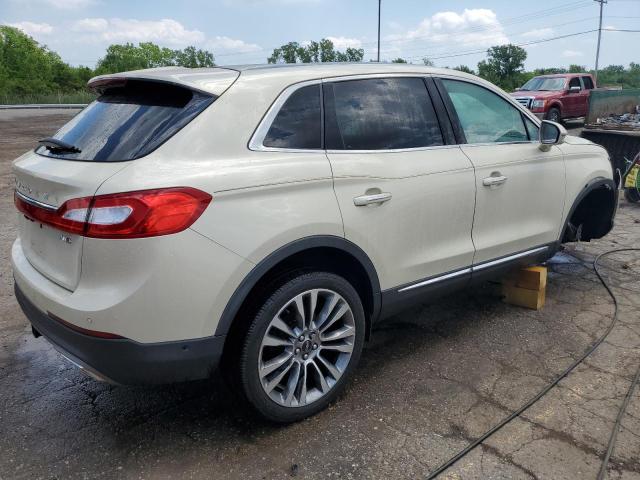2LMTJ8LR1GBL71518 - 2016 LINCOLN MKX RESERVE 奶油色 照片 3