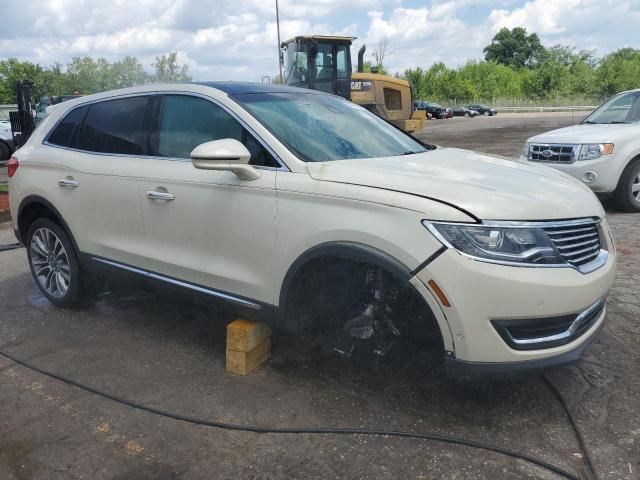 2LMTJ8LR1GBL71518 - 2016 LINCOLN MKX RESERVE 奶油色 照片 4