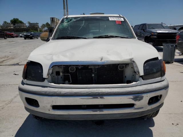 5TBRT3413YS091415 - 2000 TOYOTA TUNDRA ACCESS CAB თეთრი ფოტო 5