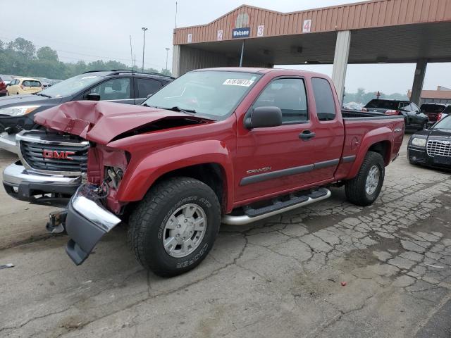 1GTDT196448106917 - 2004 GMC CANYON BURGUNDY photo 1