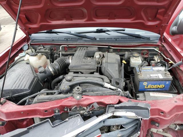 1GTDT196448106917 - 2004 GMC CANYON BURGUNDY photo 11