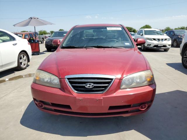 KMHDN46D36U209380 - 2006 HYUNDAI ELANTRA GLS RED photo 5