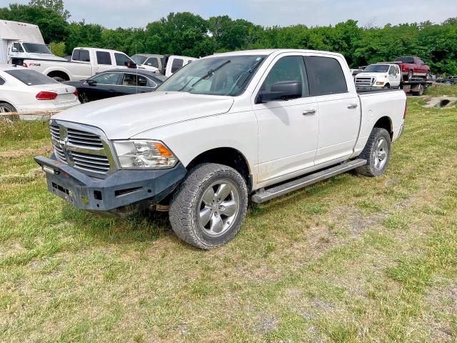 1C6RR7LM1FS688552 - 2015 RAM 1500 SLT WHITE photo 2