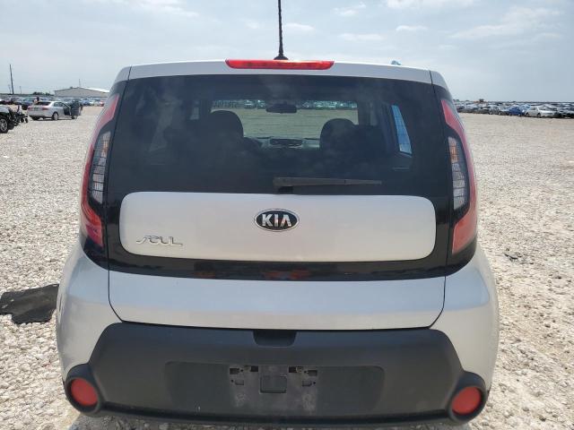 KNDJN2A29F7751518 - 2015 KIA SOUL SILVER photo 6