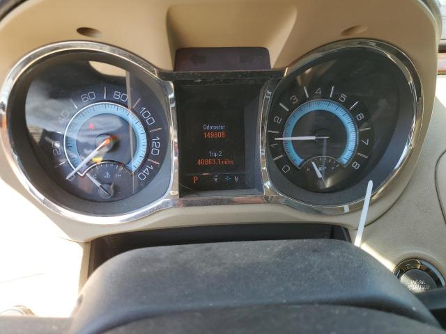 1G4GE5GV6AF182392 - 2010 BUICK LACROSSE CXS BLACK photo 9