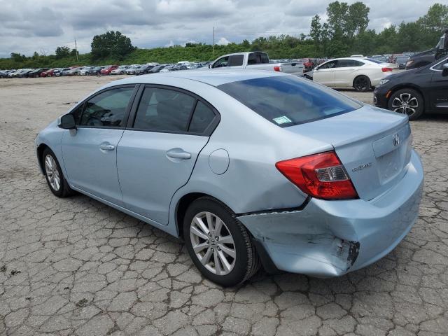 19XFB2F98CE041347 - 2012 HONDA CIVIC EXL ლურჯი ფოტო 2