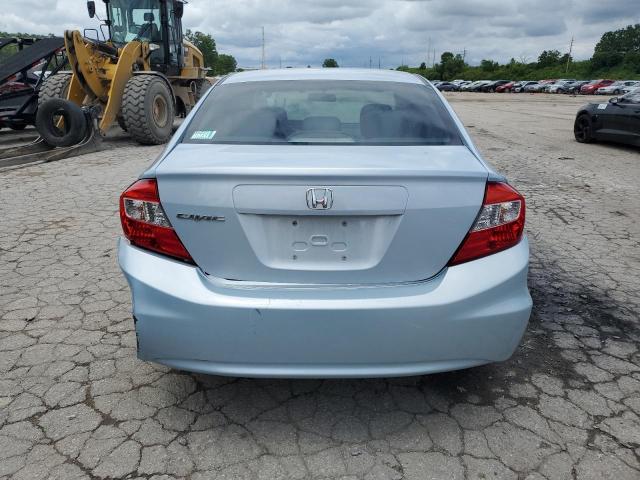 19XFB2F98CE041347 - 2012 HONDA CIVIC EXL ლურჯი ფოტო 6