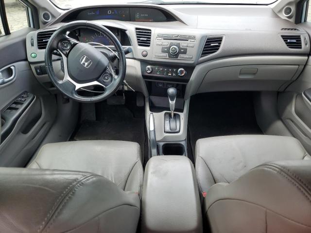 19XFB2F98CE041347 - 2012 HONDA CIVIC EXL ლურჯი ფოტო 8