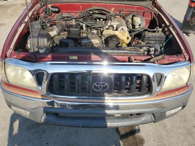 5TEGM92N23Z227601 - 2003 TOYOTA TACOMA DOUBLE CAB PRERUNNER RED photo 11