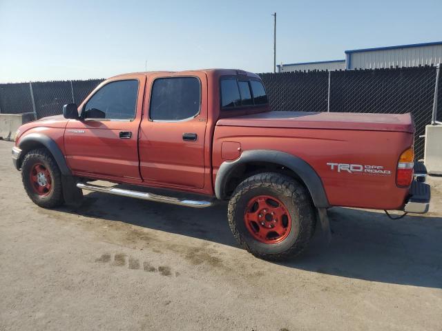 5TEGM92N23Z227601 - 2003 TOYOTA TACOMA DOUBLE CAB PRERUNNER RED photo 2
