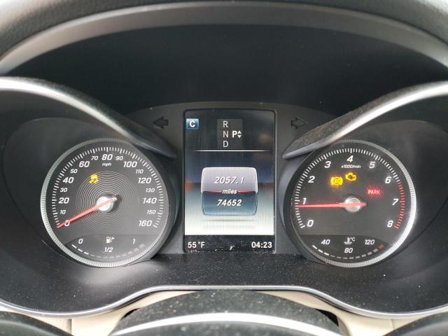 55SWF4KB7GU171269 - 2016 MERCEDES-BENZ C 300 4MATIC RED photo 9