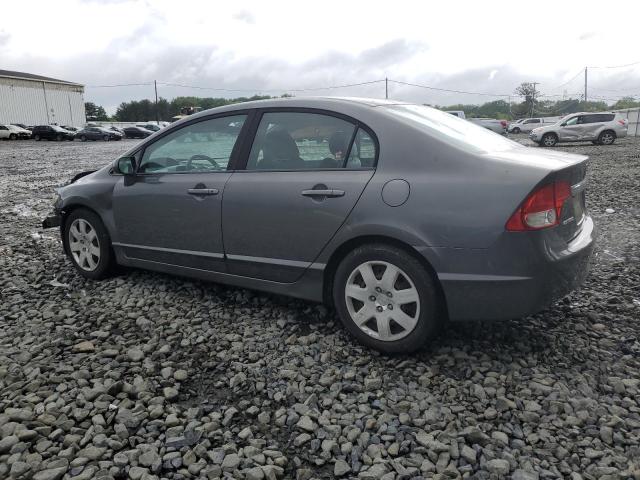 19XFA1F56BE039167 - 2011 HONDA CIVIC LX رمادي صورة 2