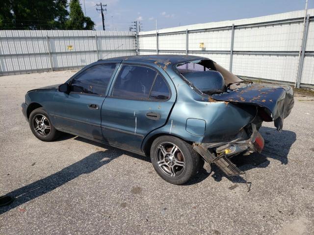 1Y1SK526XSZ014340 - 1995 GEO PRIZM BASE TEAL photo 2