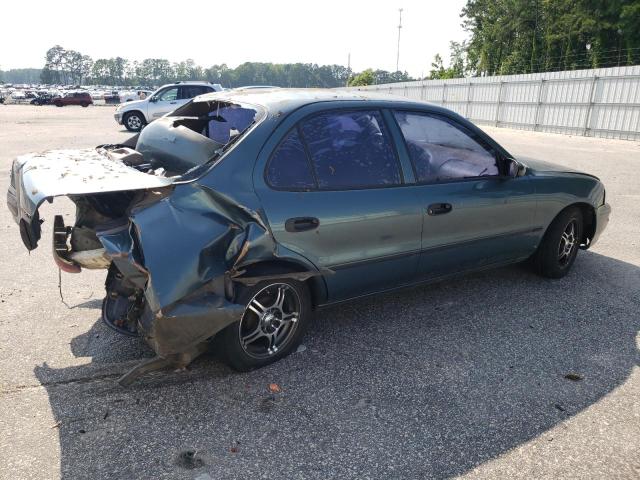 1Y1SK526XSZ014340 - 1995 GEO PRIZM BASE TEAL photo 3