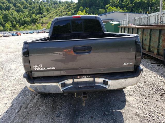 5TFUX4EN8BX004817 - 2011 TOYOTA TACOMA ACCESS CAB ნაცრისფერი ფოტო 6