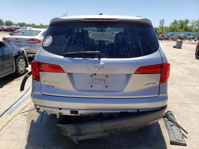 5FNYF6H88GB013802 - 2016 HONDA PILOT EXL SILVER photo 6