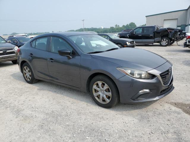 JM1BM1T75E1157410 - 2014 MAZDA 3 SV GRAY photo 4