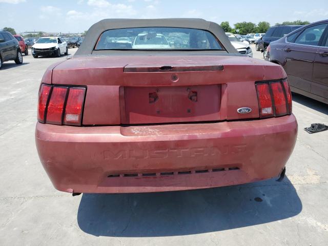 1FAFP44413F314046 - 2003 FORD MUSTANG MAROON photo 6