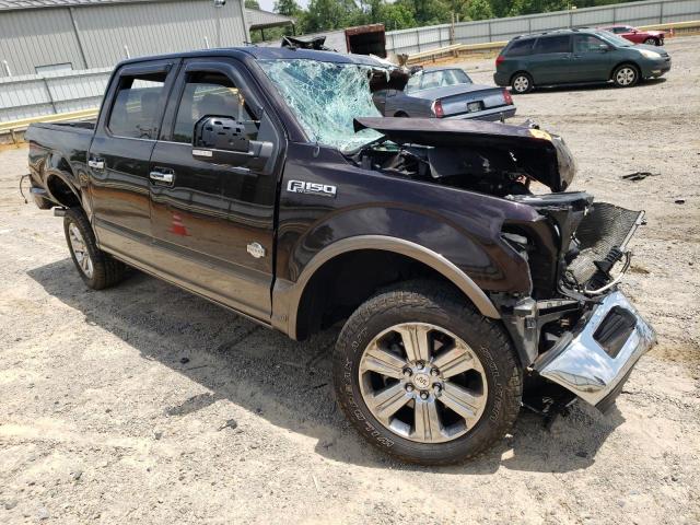 1FTEW1EG3JFA27949 - 2018 FORD F150 SUPERCREW BROWN photo 4