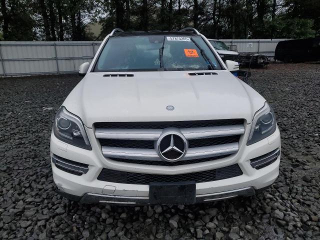 4JGDF6EE4FA556270 - 2015 MERCEDES-BENZ GL 450 4MATIC WHITE photo 5
