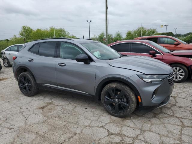 LRBFZNR49ND109736 - 2022 BUICK ENVISION ESSENCE رمادي صورة 4