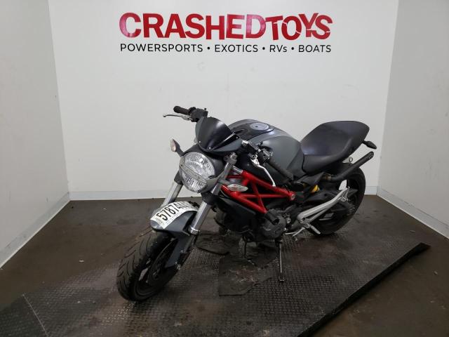 ZDM1RADNXBB042032 - 2011 DUCATI MONSTER 696 GRAY photo 2