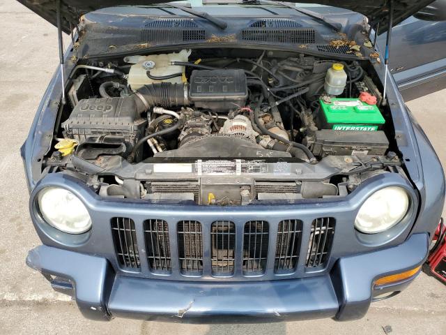 1J4GL58K72W175316 - 2002 JEEP LIBERTY SP LIMITED BLUE photo 11