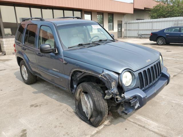 1J4GL58K72W175316 - 2002 JEEP LIBERTY SP LIMITED BLUE photo 4